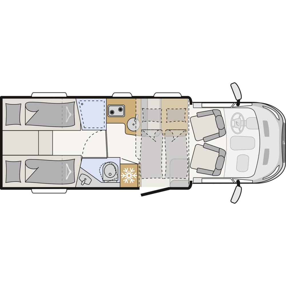 Dethleffs Just Go T 7055 EB 160 PS – Bild 17